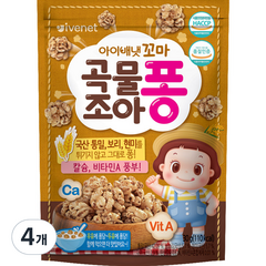 아이배냇 꼬마곡물조아퐁 과자 30g, 곡물맛, 4개