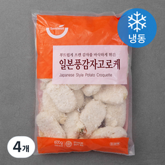 세미원 일본풍 감자고로케 (냉동), 600g, 4개