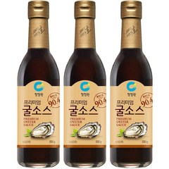 청정원 프리미엄 굴소스, 500g, 3개