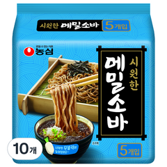 농심 메밀소바, 635g, 2개