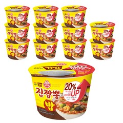오뚜기 맛있는 컵밥 진짬뽕밥, 217.5g, 12개