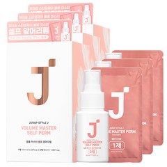 제이숲 스타일제이 볼륨 마스터 셀프 앞머리 펌 1제 10ml x 5p + 2제 50ml 세트, 100ml, 3세트