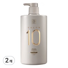 미쟝센 살롱 10 단백질 샴푸 극손상모발용, 990ml, 2개