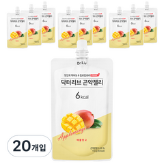 닥터리브 곤약젤리 애플망고맛, 150ml, 20개입