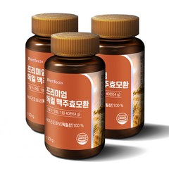 퍼펙토 프리미엄 독일 맥주효모환, 3개, 120g