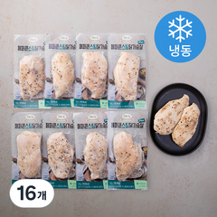 햇살닭 페퍼콘 스팀 닭가슴살 플러스 (냉동), 100g, 16개