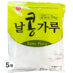 해가원 날콩가루, 5개, 1kg