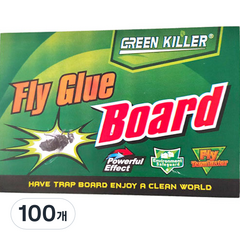 제이미마켓 바닥형 파리 모기 벌체 끈끈이 트랩 스티커, 100개