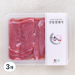 전통참돼지 안심 장조림용 (냉장), 400g, 3개