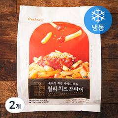 프레시지 칠리 치즈 프라이 (냉동), 620g, 2개