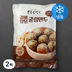 북촌손만두 갈비양념 굴림만두 (냉동), 1kg, 2팩