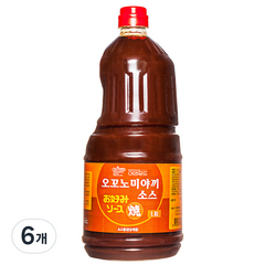 [이엔] 소스 오꼬노미야끼, 1800ml, 6개