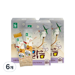 로지오가닉 목소리도맑음 스틱형 젤리, 혼합맛(배/도라지), 100g, 6개