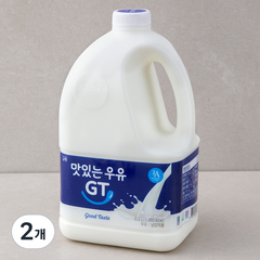 남양 맛있는우유 GT, 2.3L, 2개