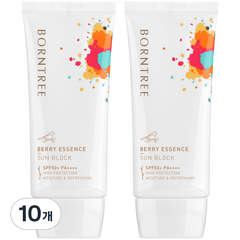 본트리 베리 에센스 선블럭 SPF50+ PA++++, 50ml, 10개