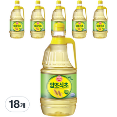 오뚜기 양조식초, 1.8L, 18개