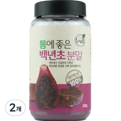 푸른들 백년초 분말, 200g, 2개