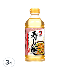 오타후쿠 스시스 초밥용 식초, 500ml, 3개