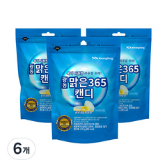 광동 맑은365 캔디, 35g, 6개