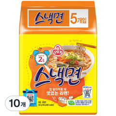 오뚜기 스낵면 108g x 5p, 10개