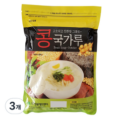 청솔 콩국가루, 850g, 3개