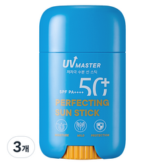 토니모리 유브이 마스터 퍼펙팅 선스틱 SPF50+ PA++++, 3개, 22g