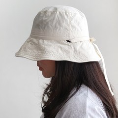 바비수 남녀공용 멜버른 바스락 스트랩 벙거지 모자