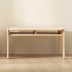 야마토야 노스타3 책상 원목 높이조절 유아 테이블, 내츄럴