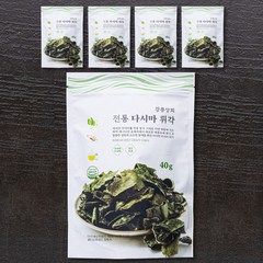 강릉상회 전통 다시마 튀각, 40g, 5입