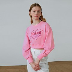 로라로라 여성용 CROP SWEATSHIRTS