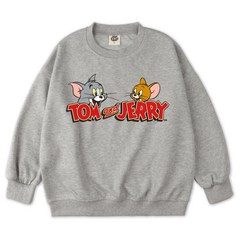 벤힛 톰과제리 오버핏 특양면 맨투맨 티셔츠 WBTJOM3001F