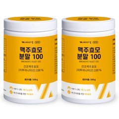 비타민마을 맥주효모 분말가루, 2개, 500g