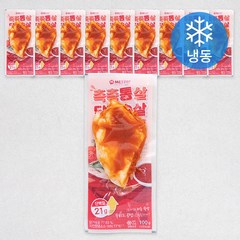 미트리 촉촉 통살 닭가슴살 양념치킨맛 (냉동), 100g, 10개
