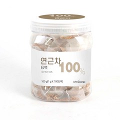 우리가스토리 연근차 티백, 1g, 100개입, 1개