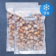 신선씨푸드 가리비살 (냉동), 500g, 2개