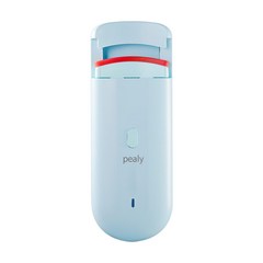 Pealy 속눈썹 고데기 전기 뷰러 30초 속열 균형 열전도 광각 곡선 정온 USB 충전, Pealy-9179, 블루
