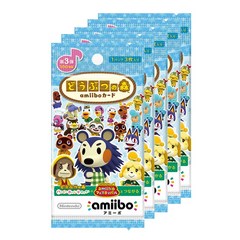 도부츠노모리 amiibo 카드 제3탄 (5팩 세트)