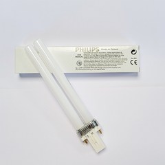 필립스 백반증 치료용 램프 자외선 램프 UV-B PLS 9w, UVB PL-S_9W, 1개