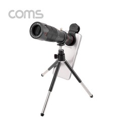 Coms ID699 스마트폰 카메라 확대경 36배줌 36x 망원경 망원렌즈 [AG] 셀카렌즈, 1개, 색상