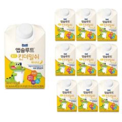 앱솔루트 킨더밀쉬 바나나 200ml, 바나나맛, 48개