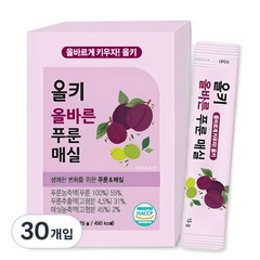 올키 올바른 푸룬매실 베리맛, 15g, 30개