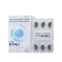 LG생활건강 리튠 눈 건강 루아맥스(30캡슐 1개월분), 1개, 30정