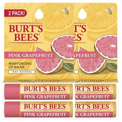 버츠비 모이스처라이징 립 밤, Pink Grapefruit, 8.5g, 4개
