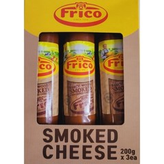 프리코 네덜란드 전통 스모크 치즈 참나무훈연 스모크치즈 200g X 3 코스트코 판매, 아이스팩+일반박스포장, 3개
