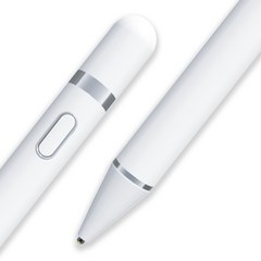 LG G패드5 10.1 스타일러스 초미세 정전식터치펜/필기, IF481-White, 1개