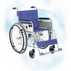 미키코리아 휠체어 병원 기본형 활동형 수동 환자용 실버용품 휠체어 HSA-1, 1개