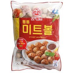 오뚜기 오쉐프_통통 미트볼 냉동 1KG, 1개