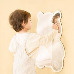 아가드 베베 전신 벽걸이 아크릴 거울 1입 안전 아기, 단품없음, 1개