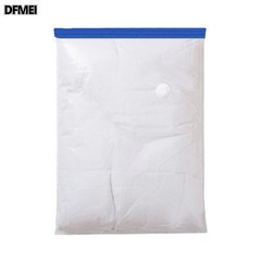 DFMEI 진공압축팩 가정용 의류 패딩 압축팩 수납봉투 진공팩 이불 압축팩, 40*60cm, 블루테두리투명진공압축백, 1개, 1개