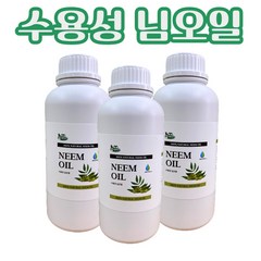 수용성 님오일 1L neemoil 친환경 유화제 함유, 3개